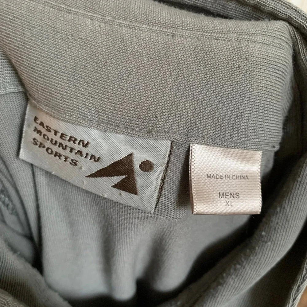 Eastern Mountain Sports Men’s XL Button Down Long Sleeve Work Chore Shirt EUC - Picture 6 of 6